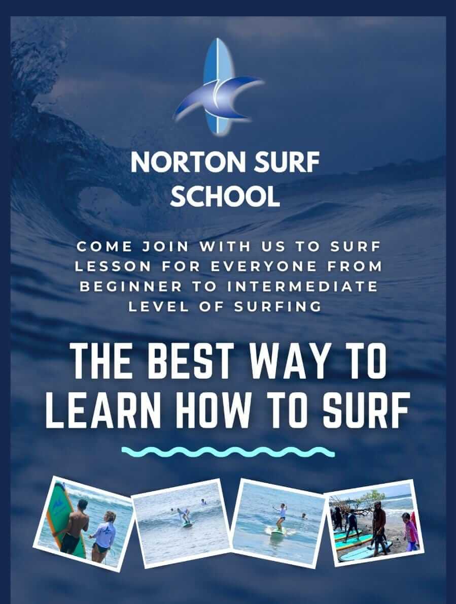 Norton Surf School Flyer